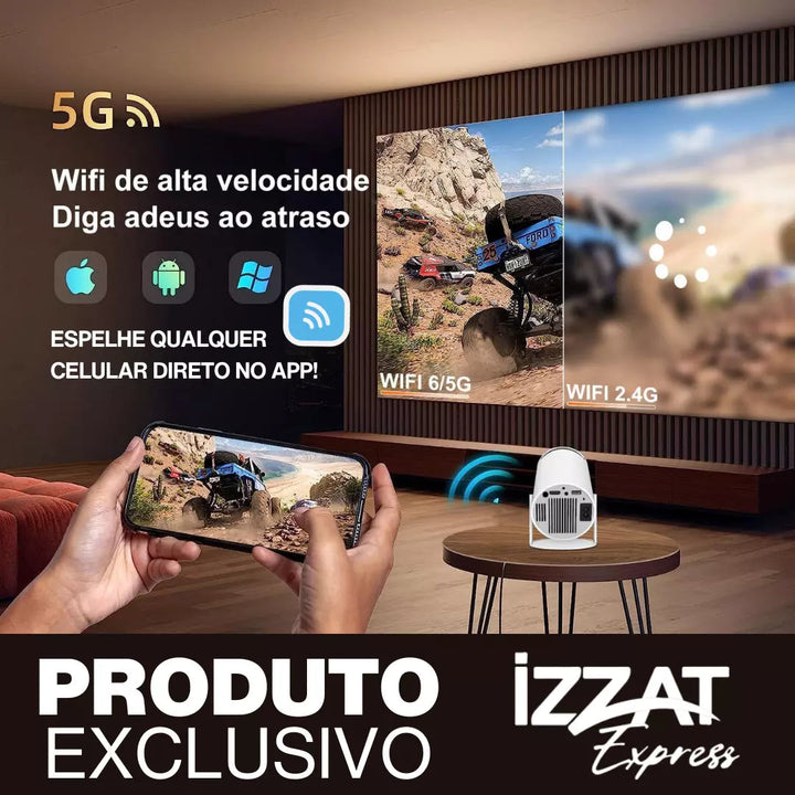 Portable 4K Projector