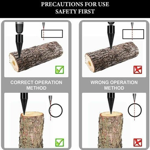 DrillX™ Speed Firewood Drill