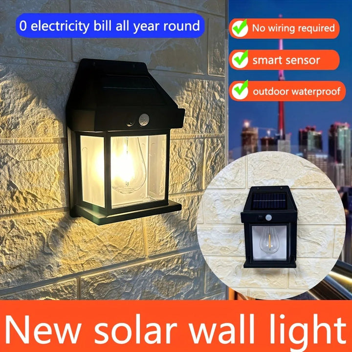 Outdoor Solar Wall Lamp