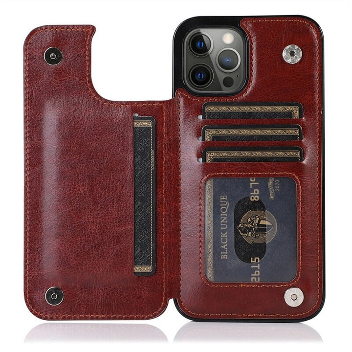 Luxury Leather iPhone Case