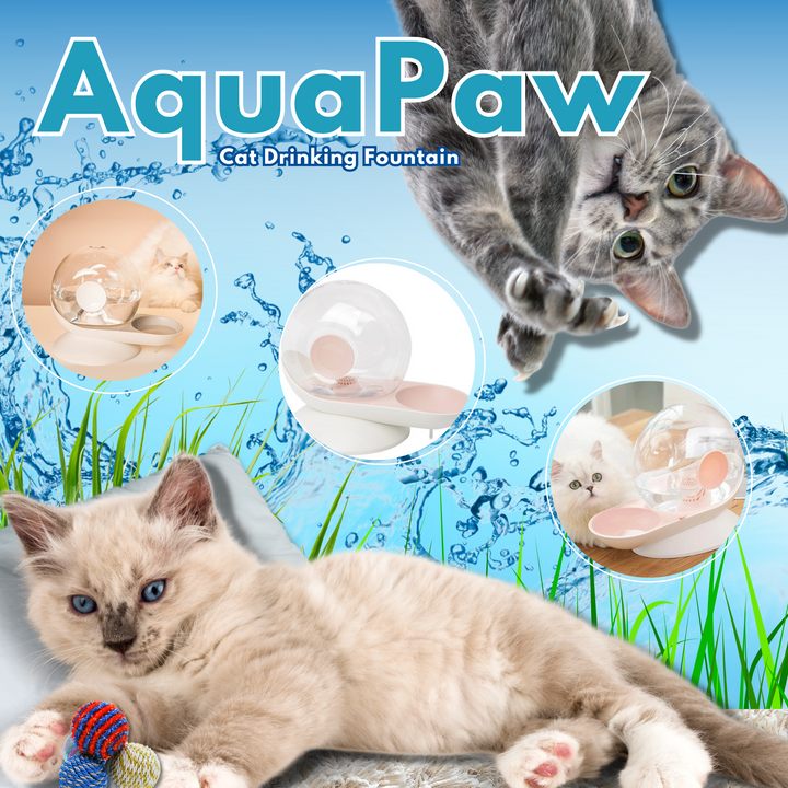 AquaPaw™ Cat Drinking Fountain