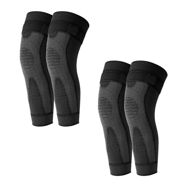 Self-heating knee brace