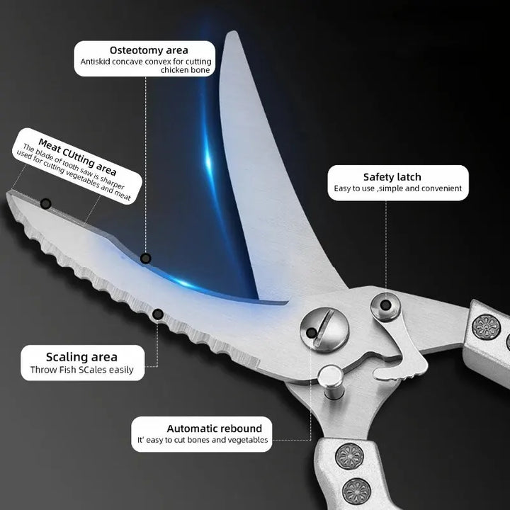 Stainless Steel Kitchen Scissors