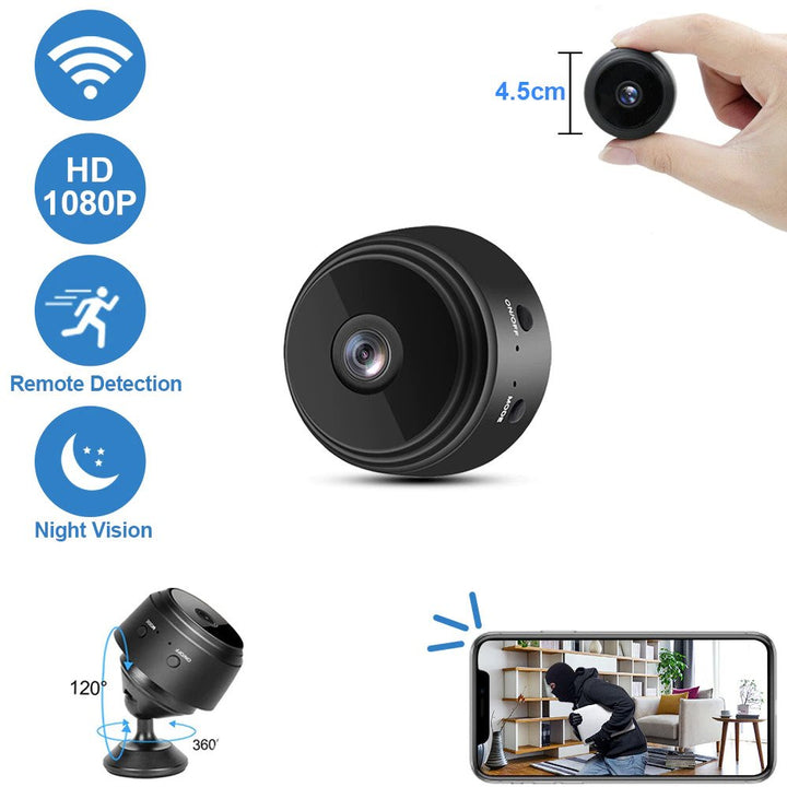 Wireless Mini HD Camera with Sensor